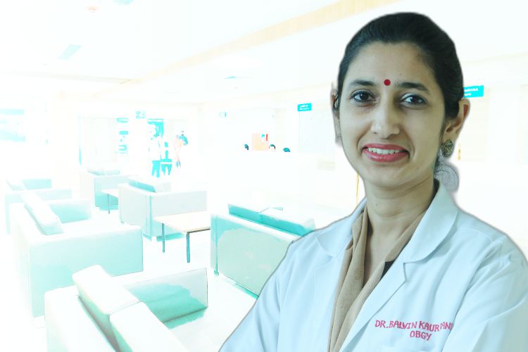 Dr Balvin Kaur Ghai, Best Gynaecologist at Ivy Hospital, Mohali, Punjab, Medisyn Gynae Centre, Landran Road, Best doctor for Normal Delivery, Hysterectomy, Pregnancy, Abortion, PCOD, Fibroid, Ovarian Cyst in Mohali